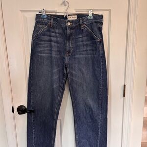 Emerson Fry Twin Doves Barrell Leg Jeans - Dark Blue Wash